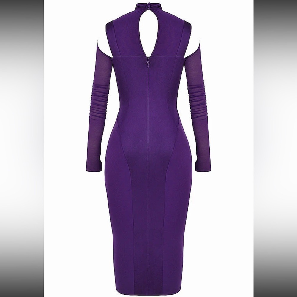 House of CB Grape Talika Midi Dress - Medium - Picture 2 of 8
